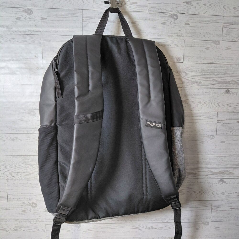 JanSport Ripley Gray Black Backpack - Picture 4 of 9